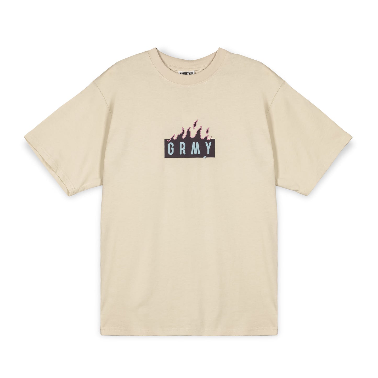 MELTED STONE OVERSIZED TEE CREAM