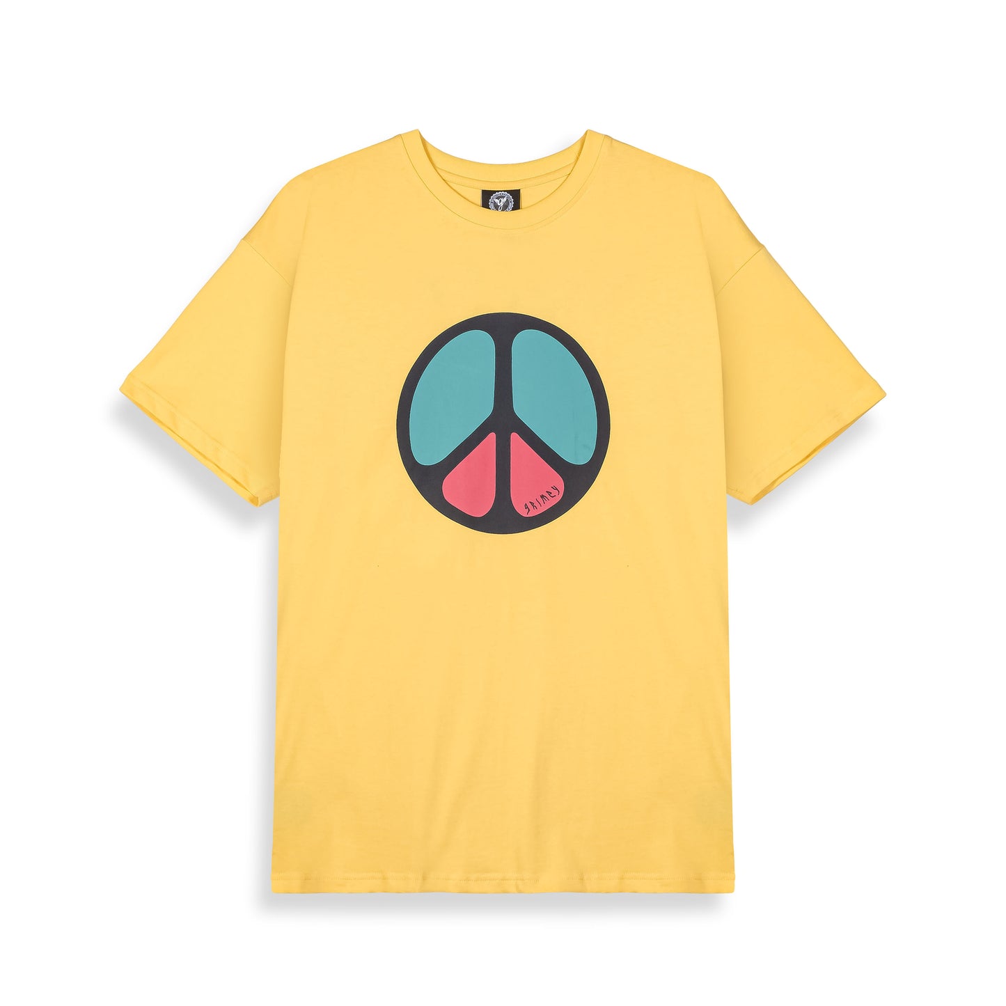 PEACE WITHIN THE NO JUSTICE NO REGULAR TEE YELLOW