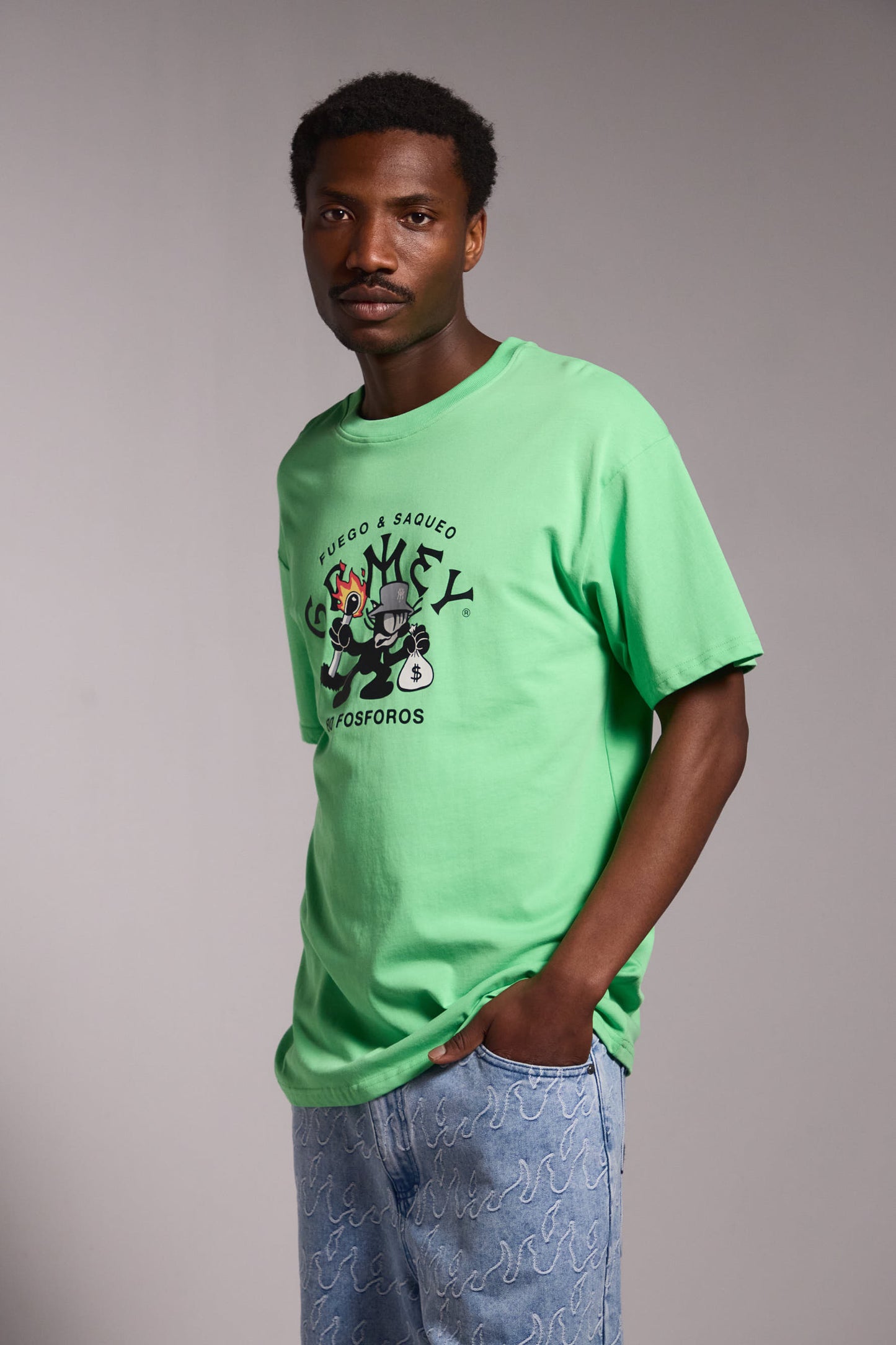 SWEET SCIENCE THE GRIMEY MATCHES REGULAR TEE GREEN