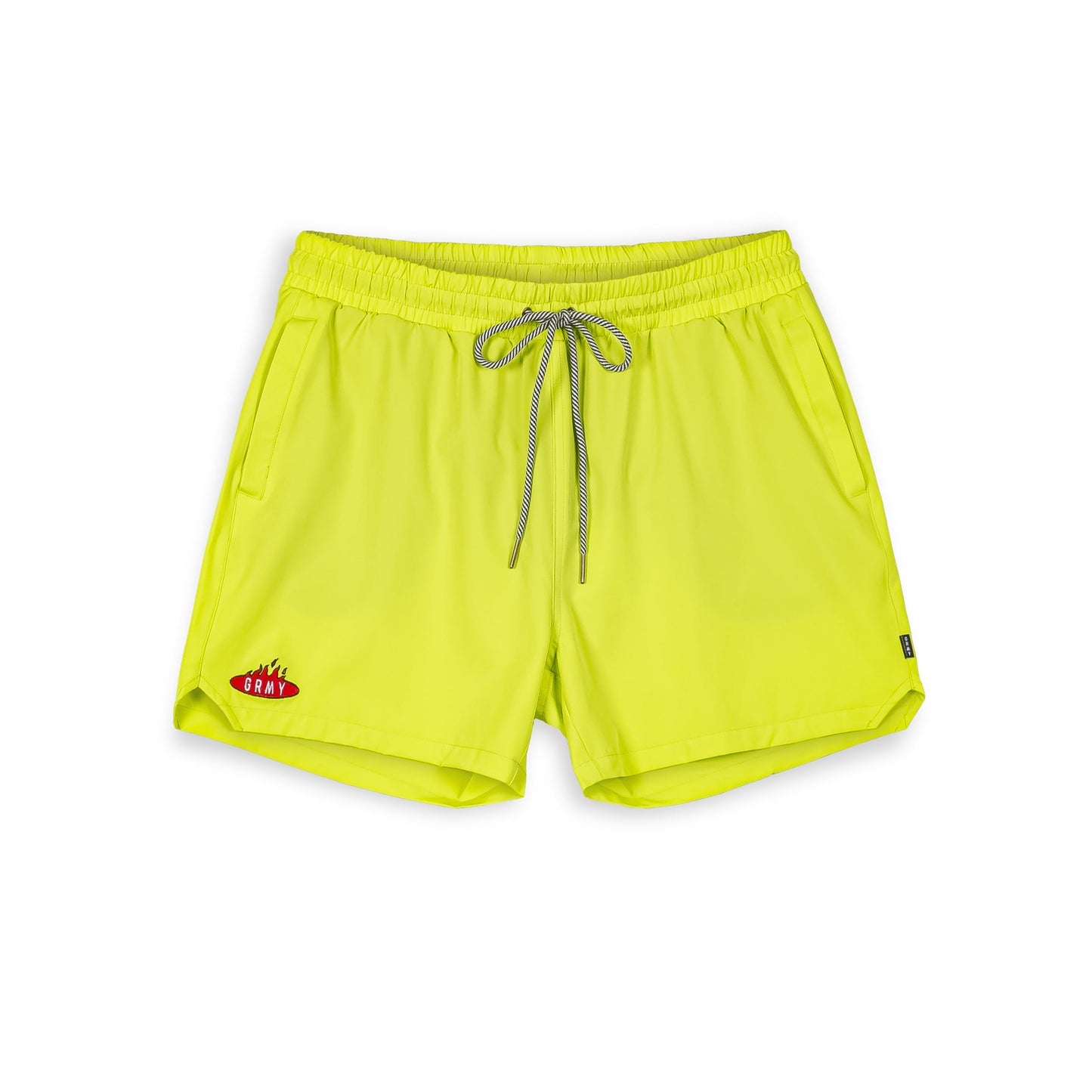 BURN IN FLAMES SWIMMING SHORT LIME