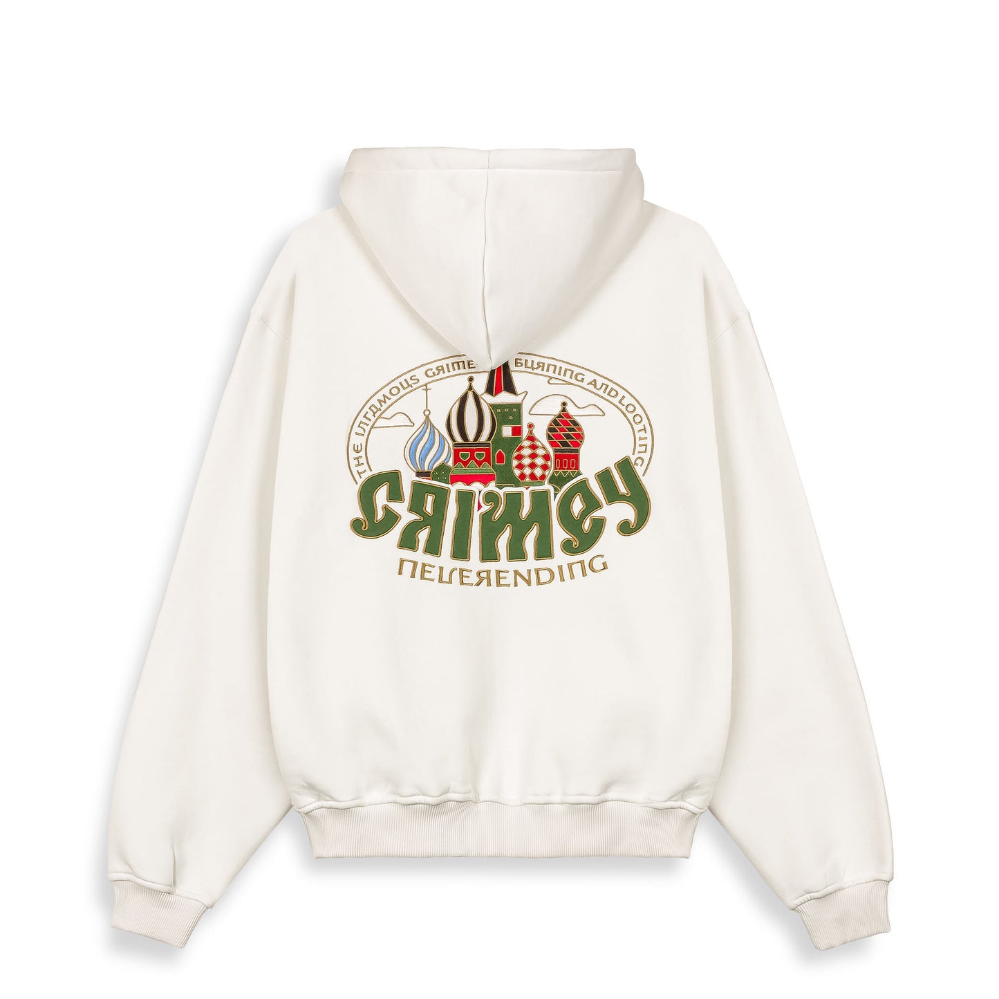 THE LOWER DEPTHS VINTAGE HOODIE OFF WHITE