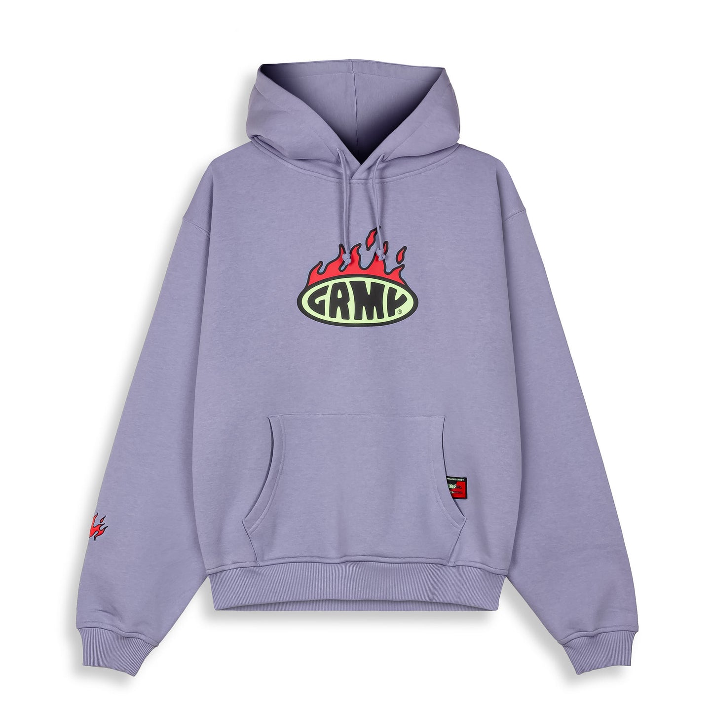 SCRATCHING MEMORIES VINTAGE HOODIE VIOLET