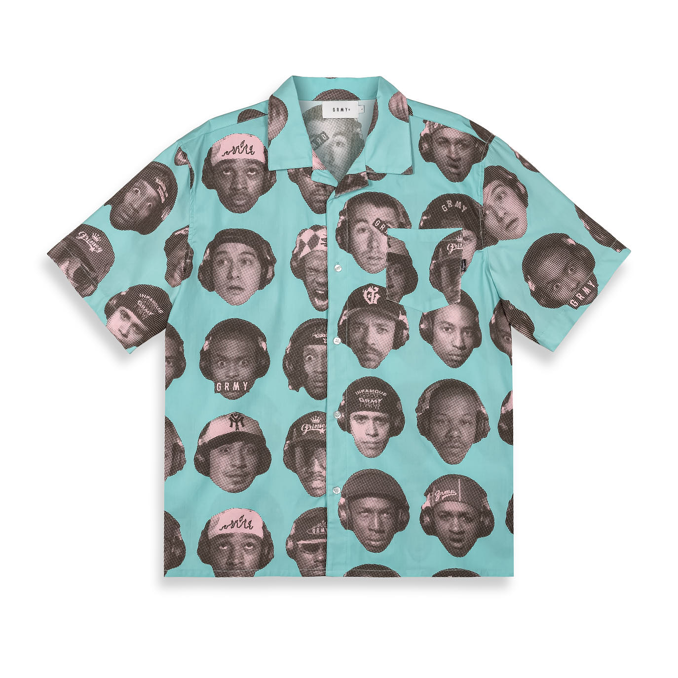 THE MIDNITE BUTTON UP SHIRT BLUE