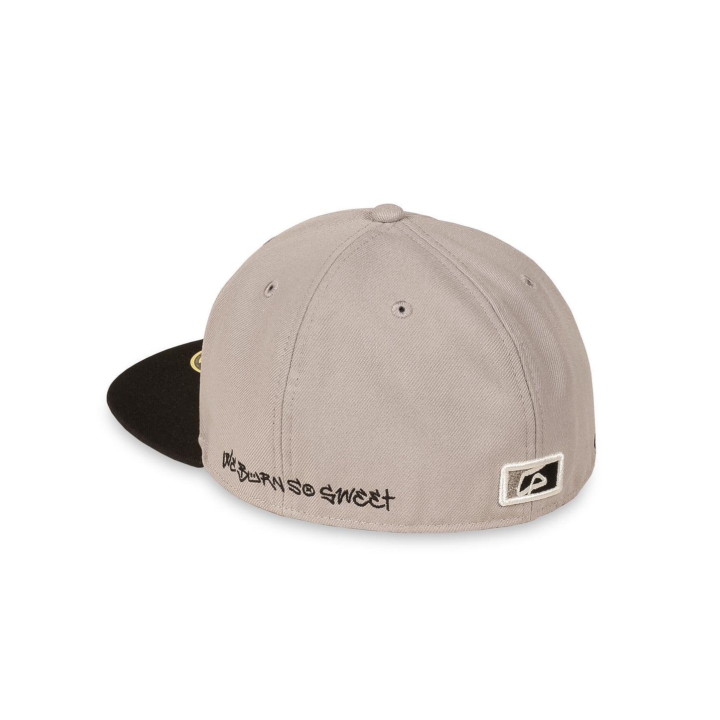 THE SHELTER THROW UP FITTED CAP GREY