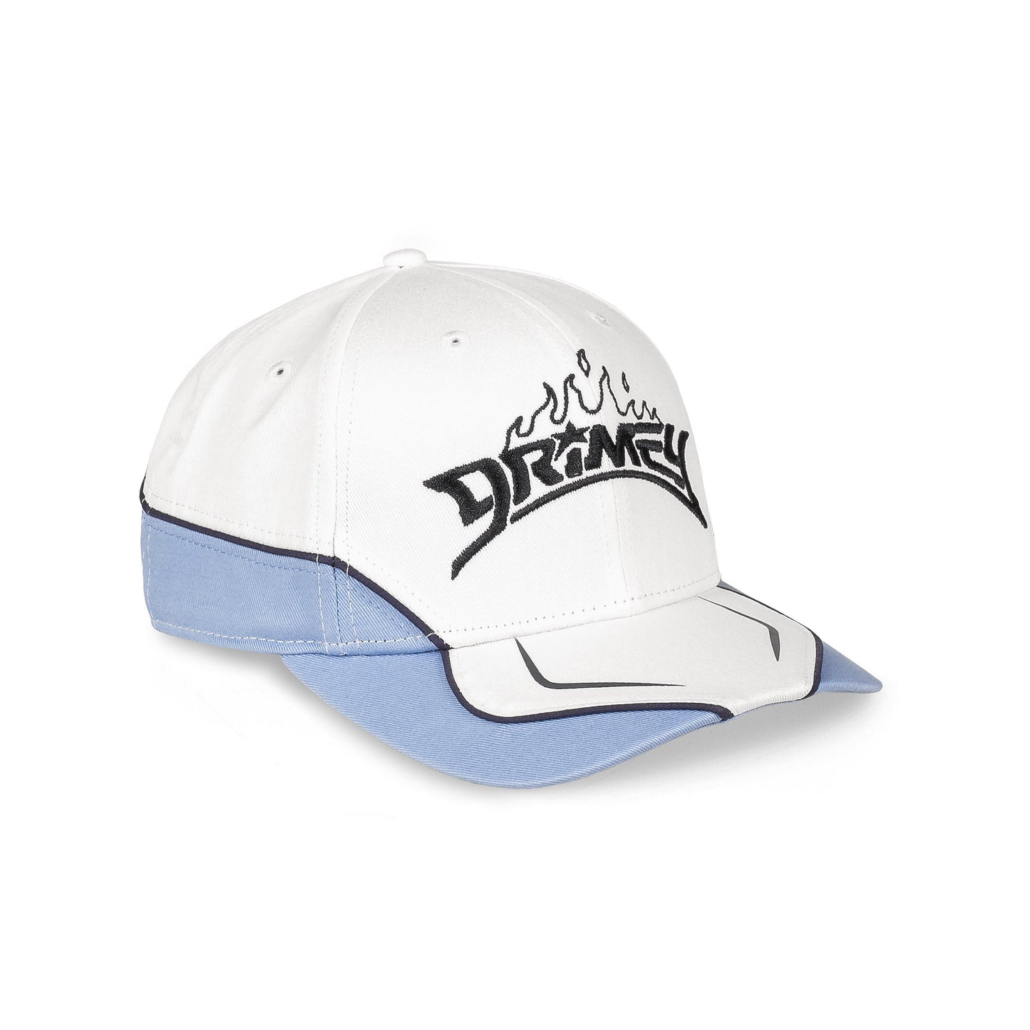INFAMOUS DEEPER CURVED VISOR SNAPBACK CAP OFF WHITE