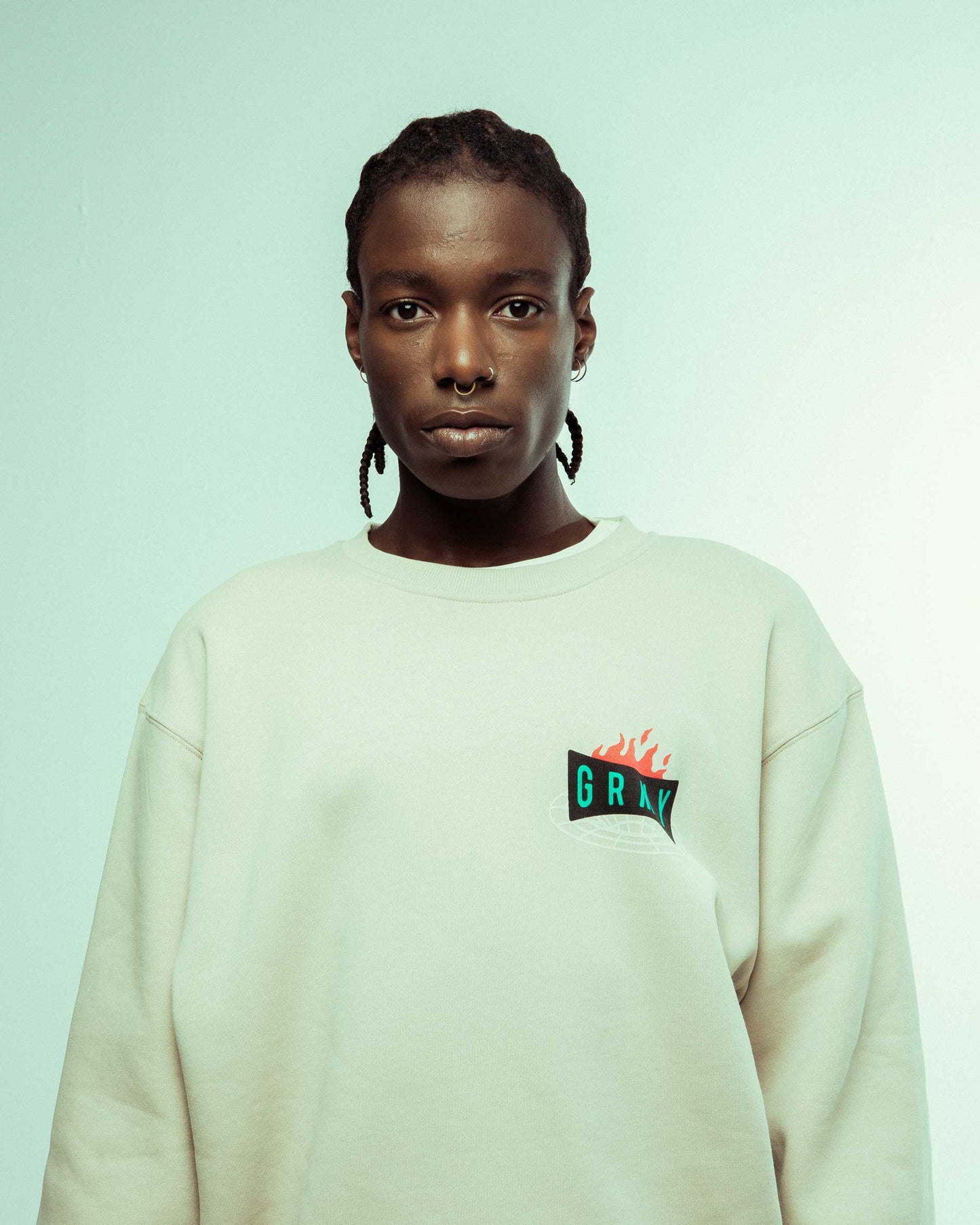 BACK AT YOU VINTAGE CREWNECK CREAM