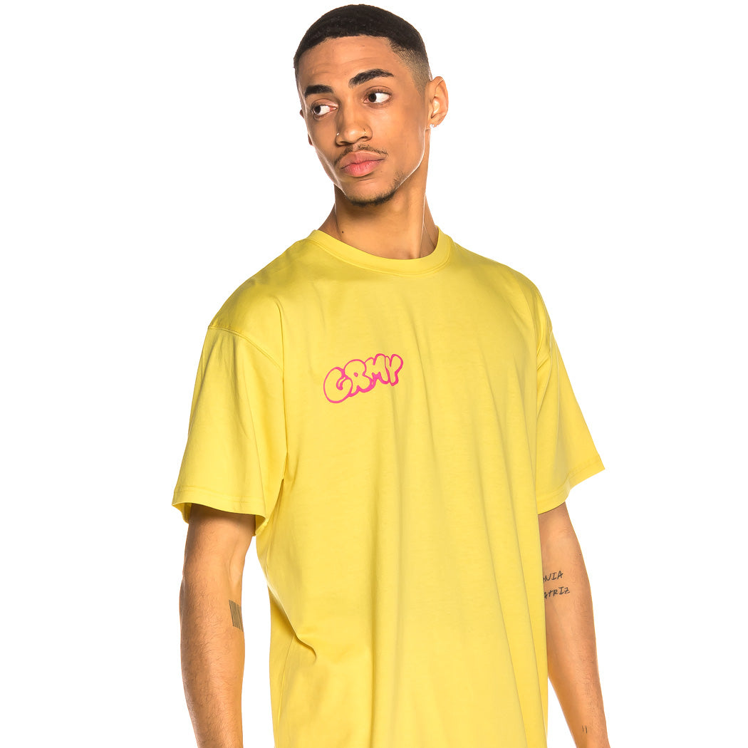 GRIMEY DO IT FLUID TEE YELLOW
