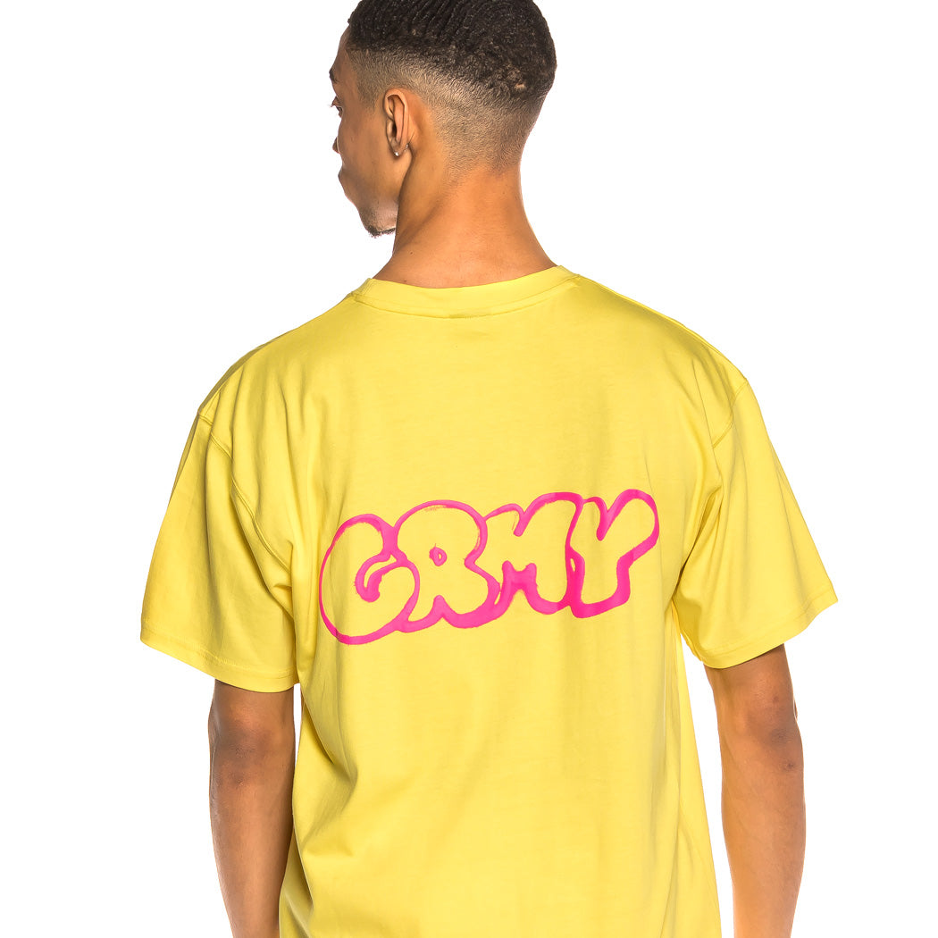 GRIMEY DO IT FLUID TEE YELLOW