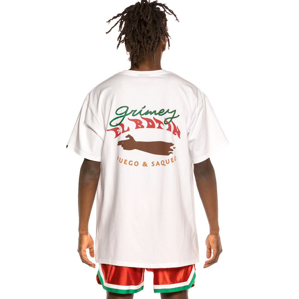 GRIMEY GRIMEY EL BOTIN TEE WHITE