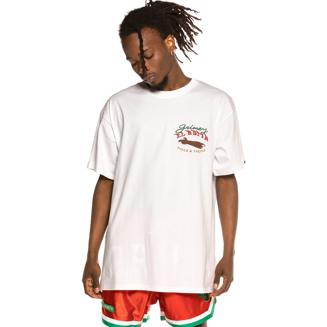 GRIMEY GRIMEY EL BOTIN TEE WHITE