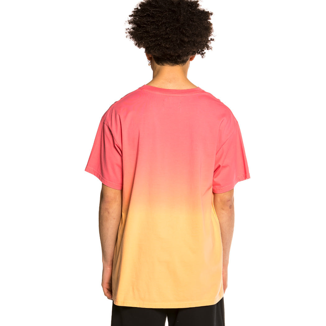 GRIMEY FRENZY GRADIENT TEE PINK