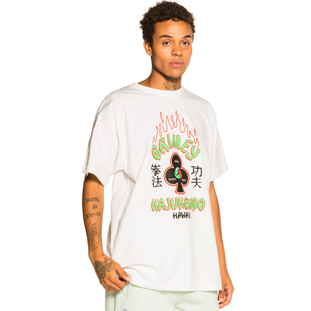GRIMEY DESTROY ALL FEAR TEE WHITE