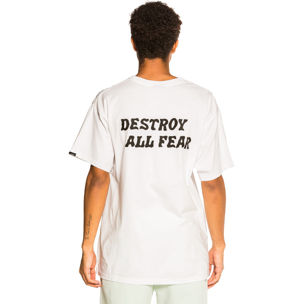 GRIMEY DESTROY ALL FEAR TEE WHITE