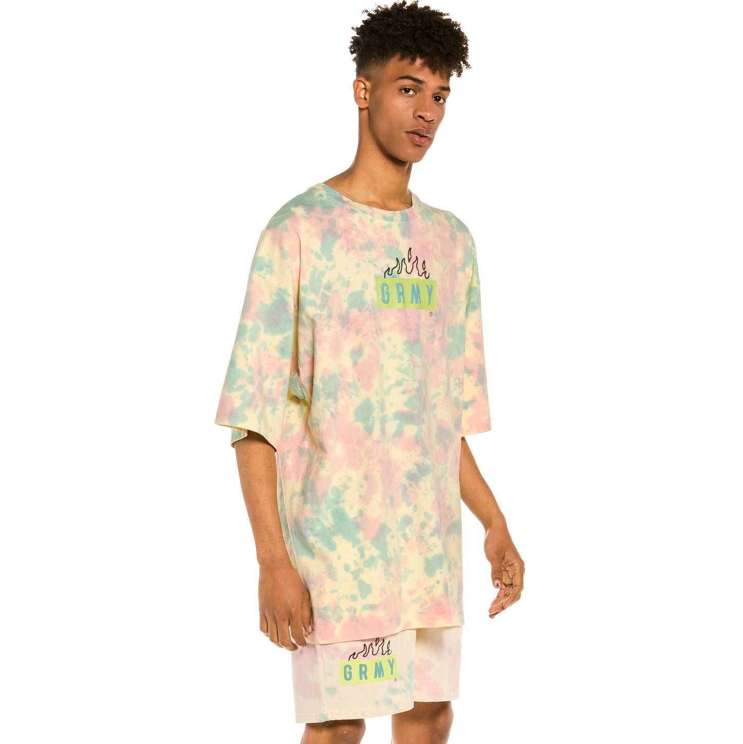 GRIMEY TRESPASS TIE&DYE OVERSIZED TEE TIE&DYE