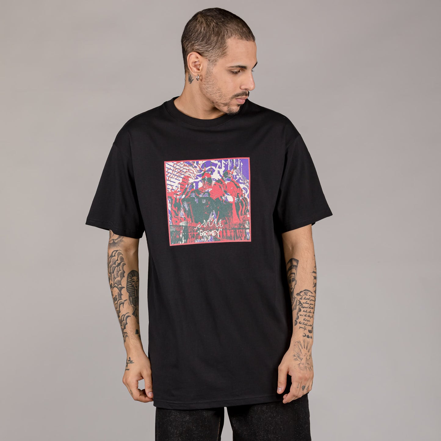 GRIMEY THE STILL SHININ TEE BLACK