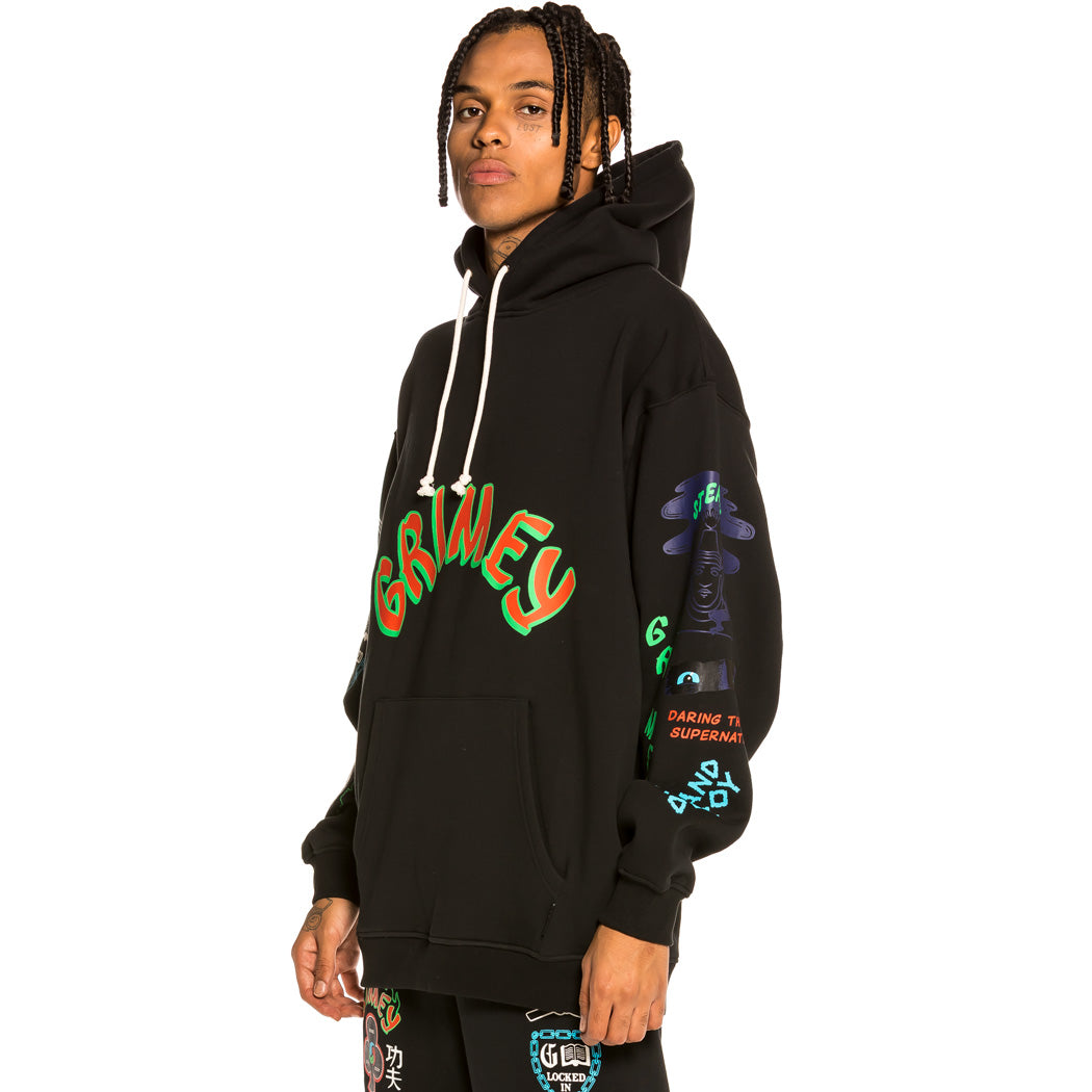 GRIMEY GRIMEY DESTROY ALL FEAR HOODIE BLACK