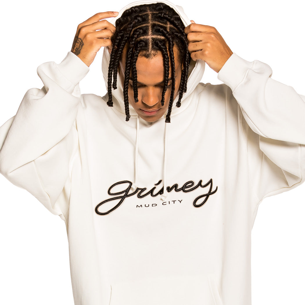 GRIMEY MARTINICA FACT HOODIE WHITE