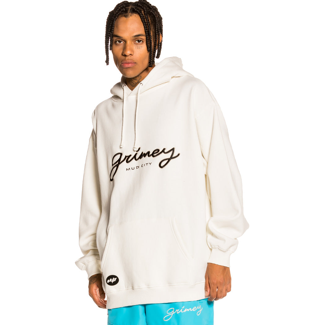 GRIMEY MARTINICA FACT HOODIE WHITE