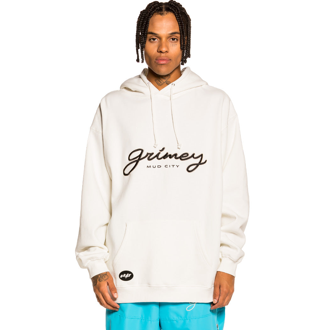 GRIMEY MARTINICA FACT HOODIE WHITE