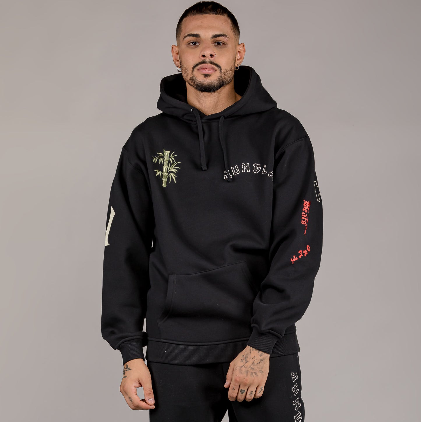 GRIMEY PASION GAMBERRA (GP X GRMY) HOODIE BLACK