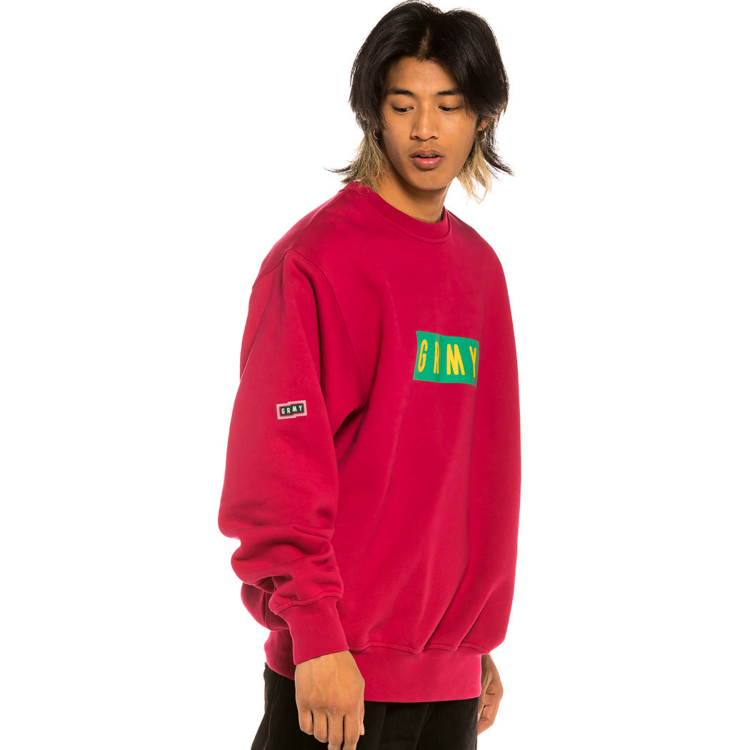 GRIMEY LES MEMORIES CREWNECK RED