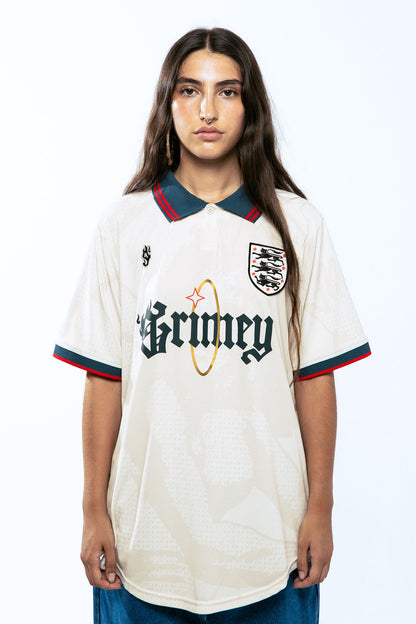 SAOIRSE SOCCER JERSEY OFF WHITE