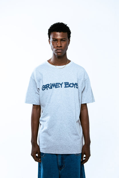 GRIMEY BOYS REGULAR TEE DARK SPORT GREY