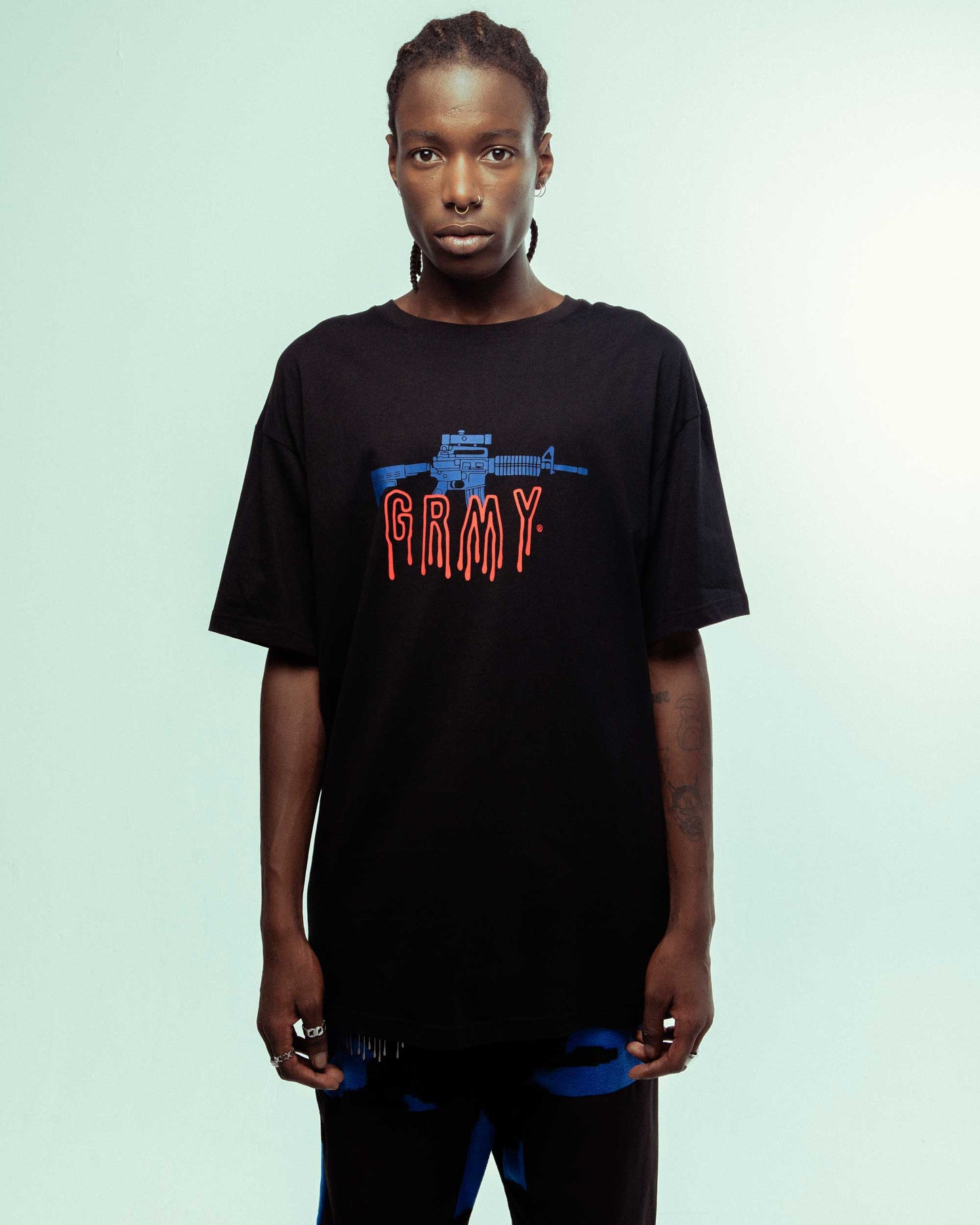 BACK AT YOU REGULAR TEE BLACK