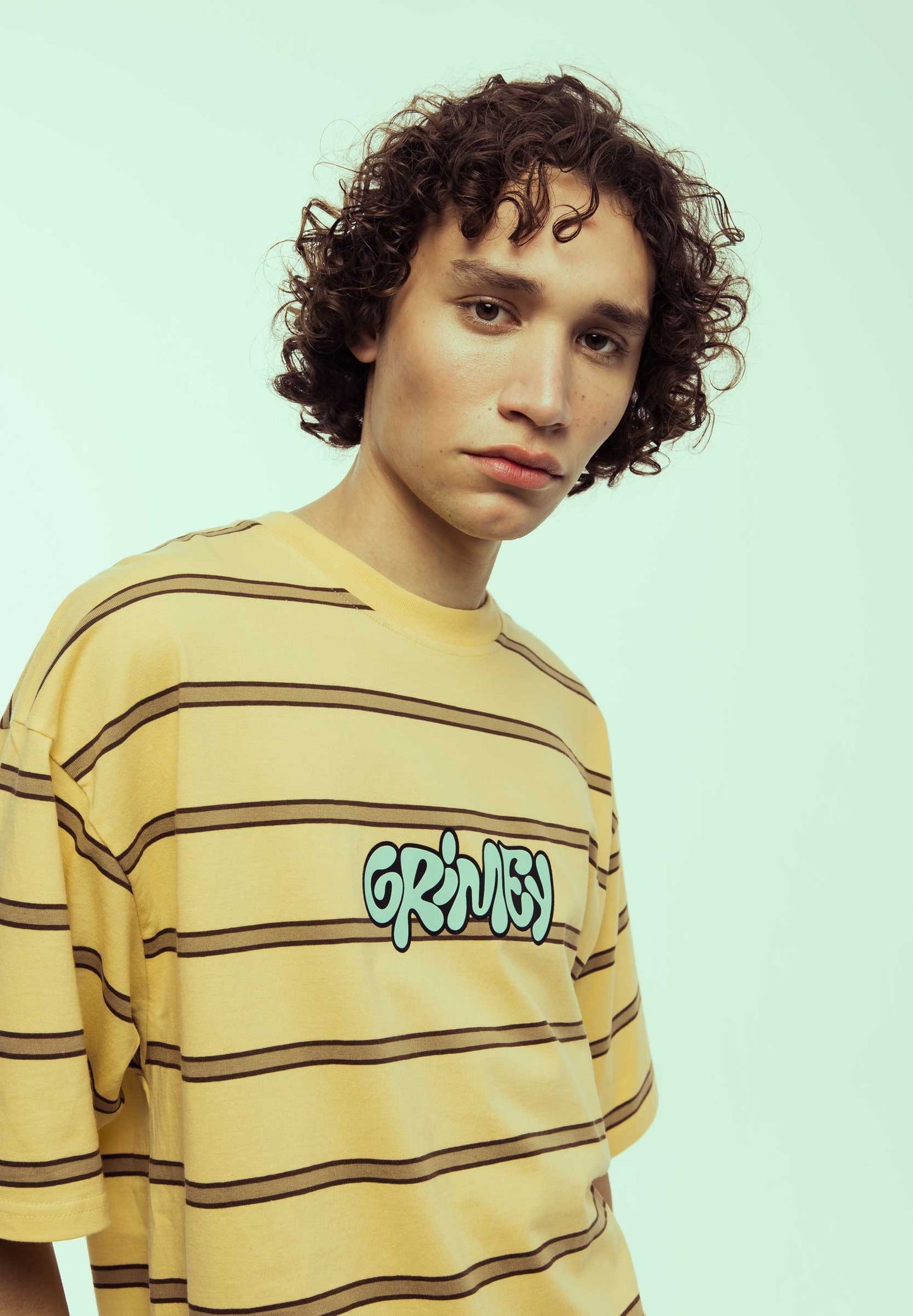 BLOODSUCKER OVERSIZED TEE YELLOW