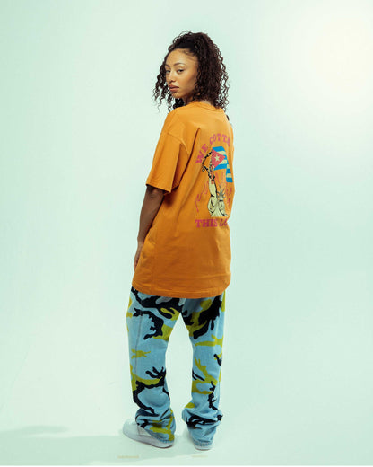 THE CUBAN LINX REGULAR TEE ORANGE