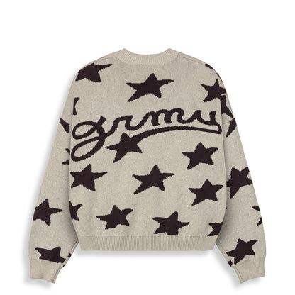 MUD'S THE RESIDENCE KNIT CARDIGAN LIGHT GREY