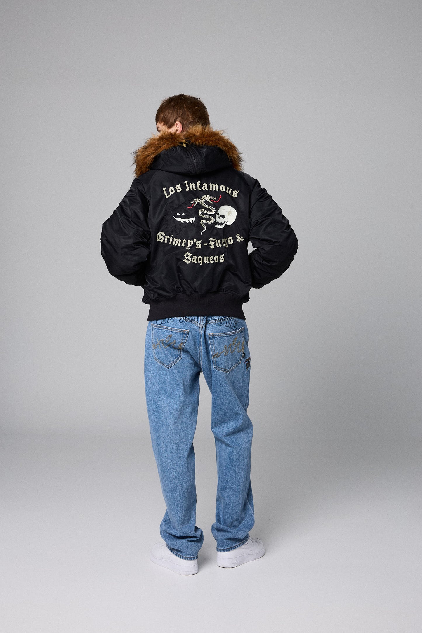 THE PLANET N-2B FLIGHT JACKET BLACK