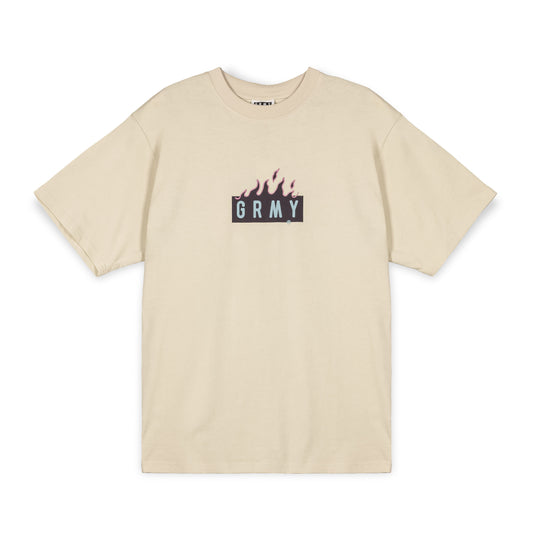 MELTED STONE OVERSIZED TEE CREAM
