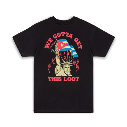 THE CUBAN LINX REGULAR TEE BLACK