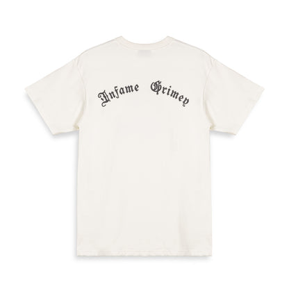 CAUSING PANIC PRIDE REGULAR TEE WHITE