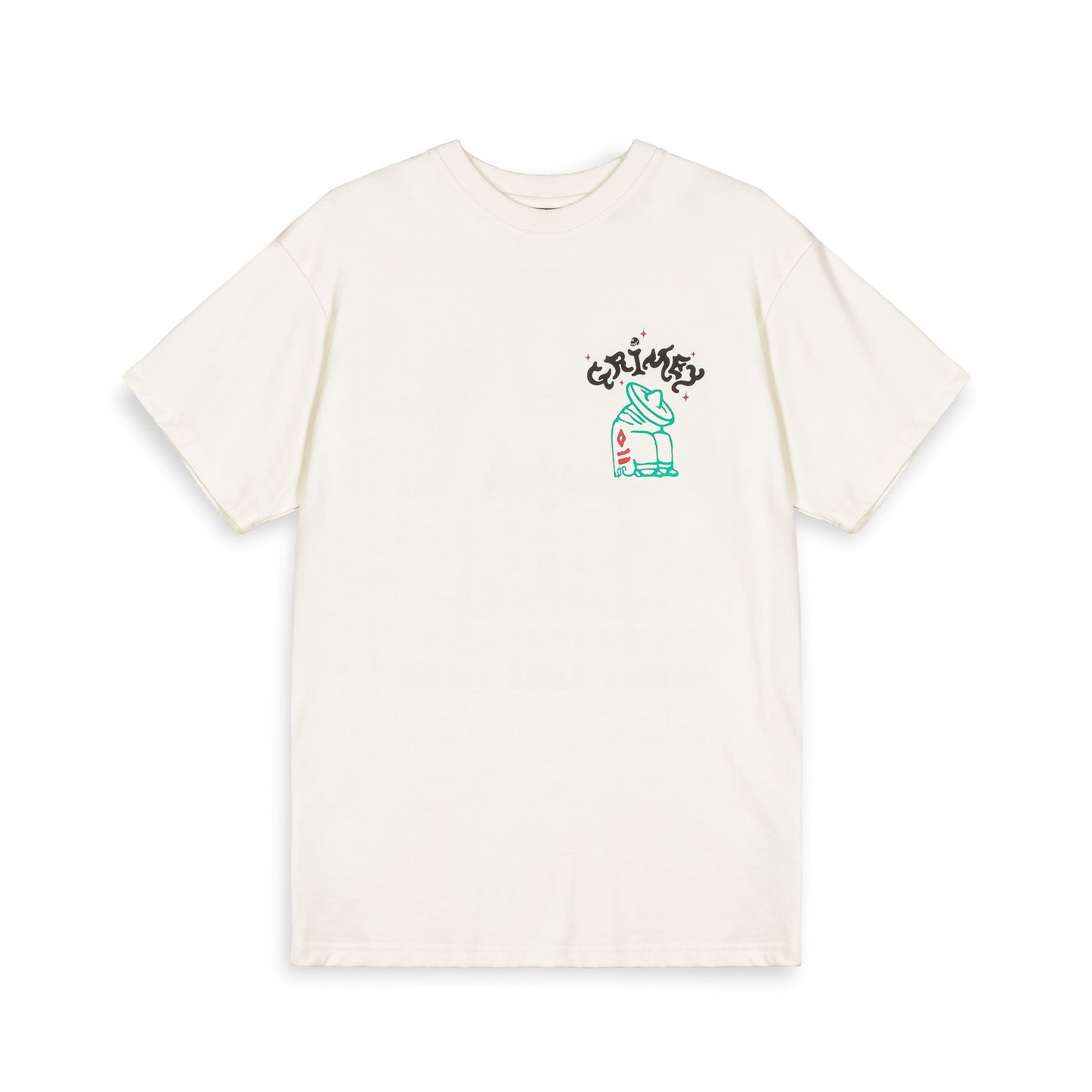 CAUSING PANIC THE CHARLESTON BLVD REGULAR TEE WHITE