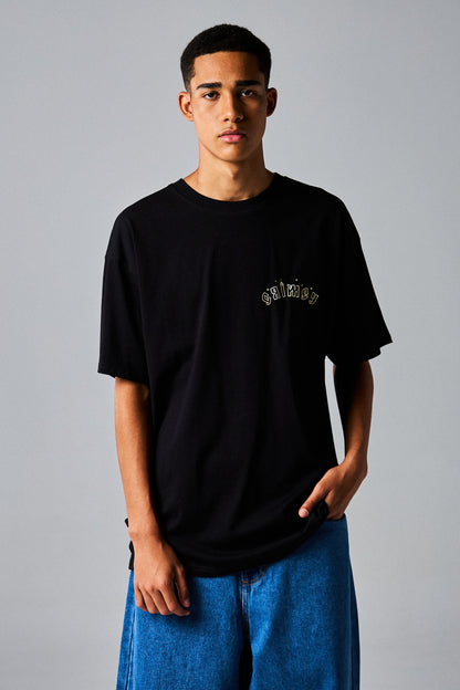 THE LOWER DEPTHS OSSETRA REGULAR TEE BLACK