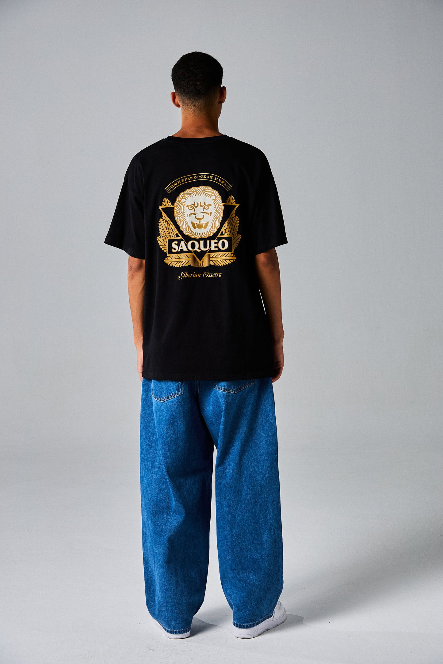 THE LOWER DEPTHS OSSETRA REGULAR TEE BLACK