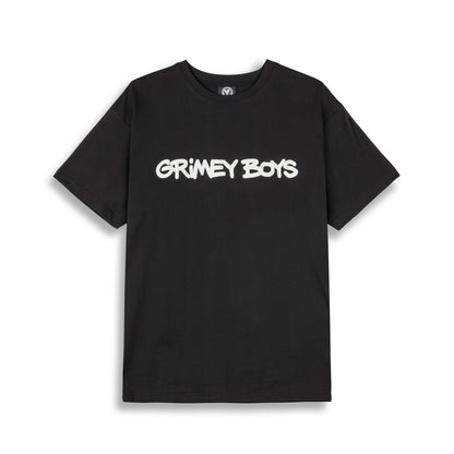 GRIMEY BOYS REGULAR TEE BLACK