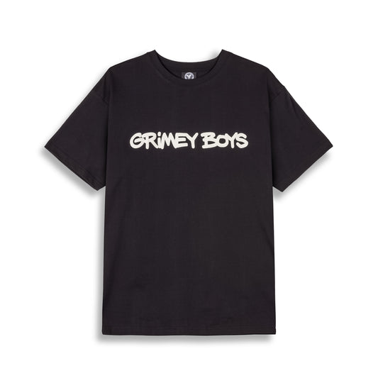 GRIMEY BOYS REGULAR TEE BLACK
