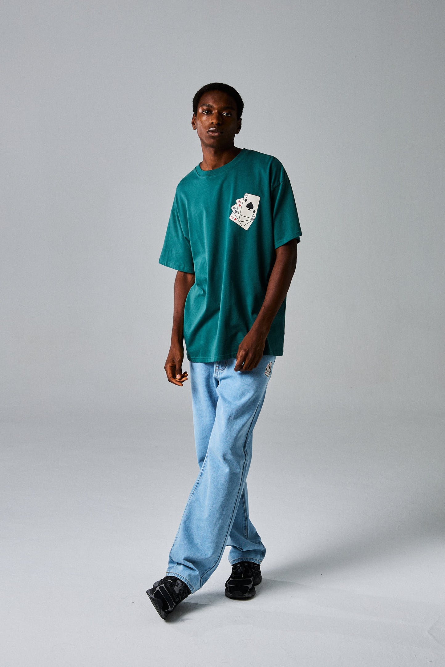 DEEPER REGULAR TEE DARK BLUE