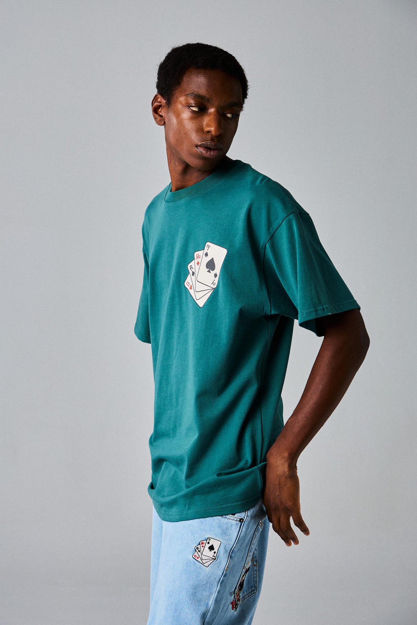 DEEPER REGULAR TEE DARK BLUE