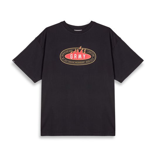 VOODOO CHILD THE SLIGHT RETURN OVERSIZED TEE BLACK