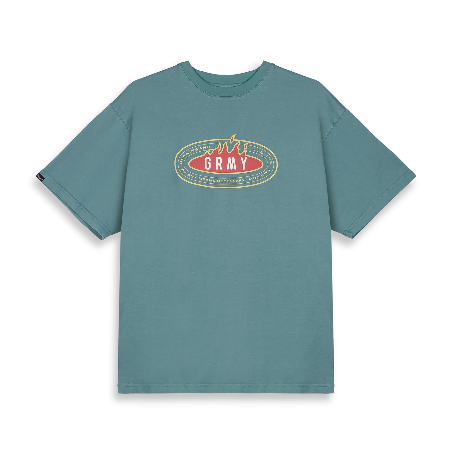VOODOO CHILD THE SLIGHT RETURN OVERSIZED TEE LIGHT BLUE