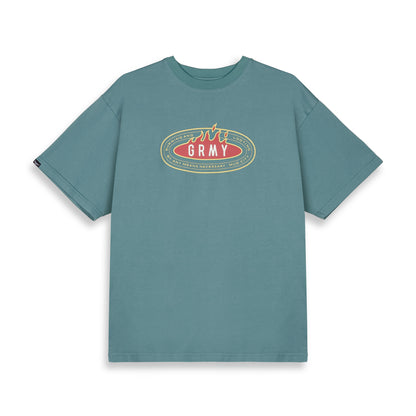 VOODOO CHILD THE SLIGHT RETURN OVERSIZED TEE LIGHT BLUE