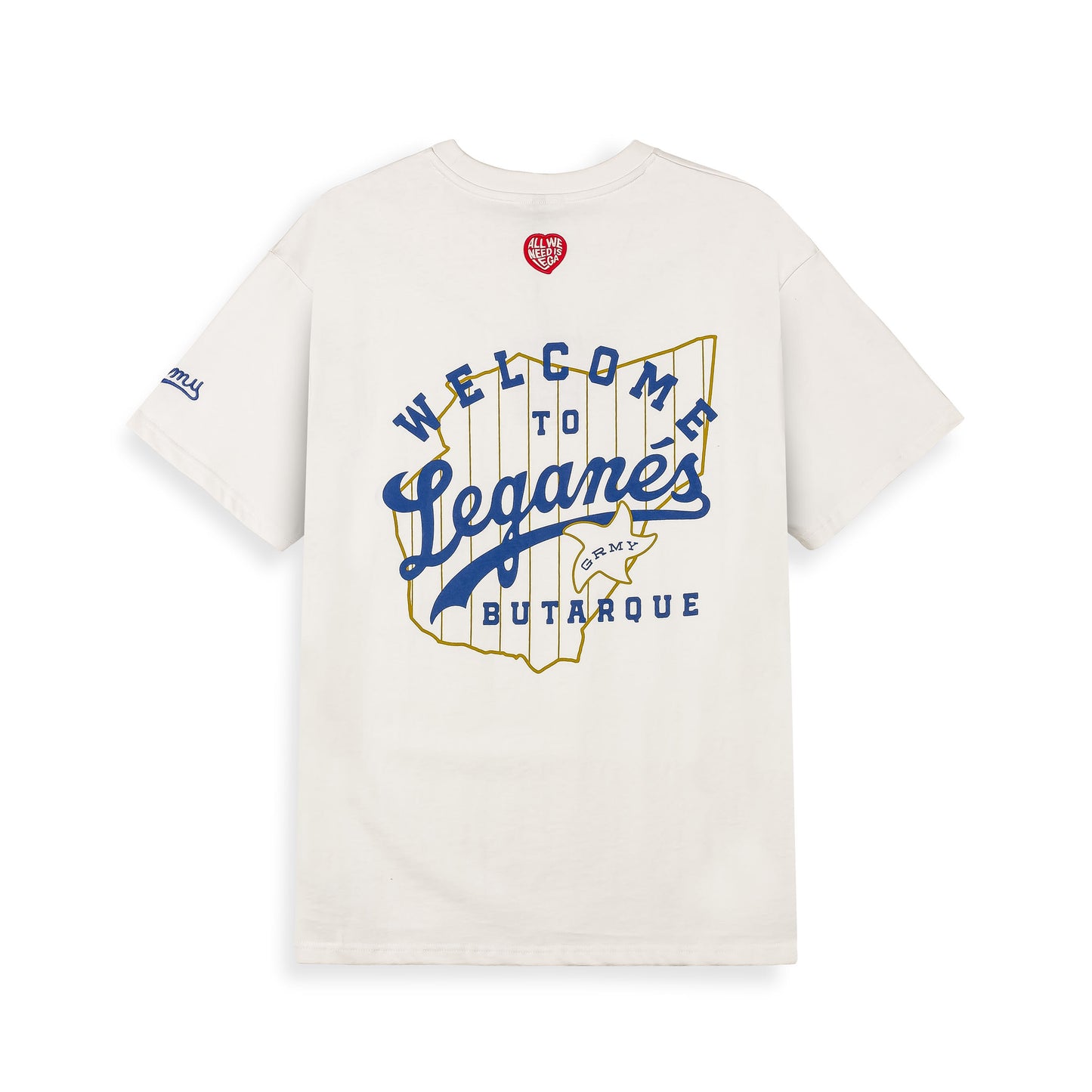 LEGA X GRMY WE ALWAYS DREAMING BUTARQUE REGULAR TEE OFF WHITE