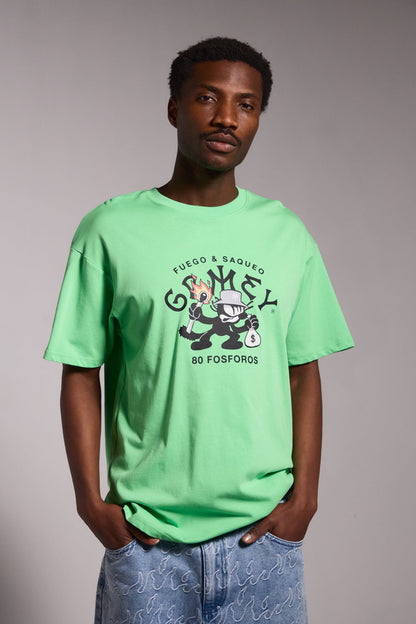 SWEET SCIENCE THE GRIMEY MATCHES REGULAR TEE GREEN