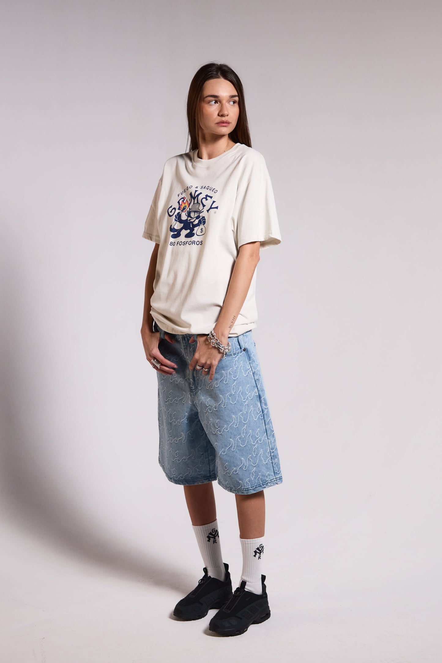 SWEET SCIENCE THE GRIMEY MATCHES REGULAR TEE OFF WHITE