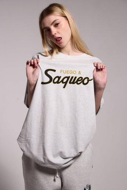 SWEET SCIENCE THE LOOTED REGULAR TEE SPORT GREY