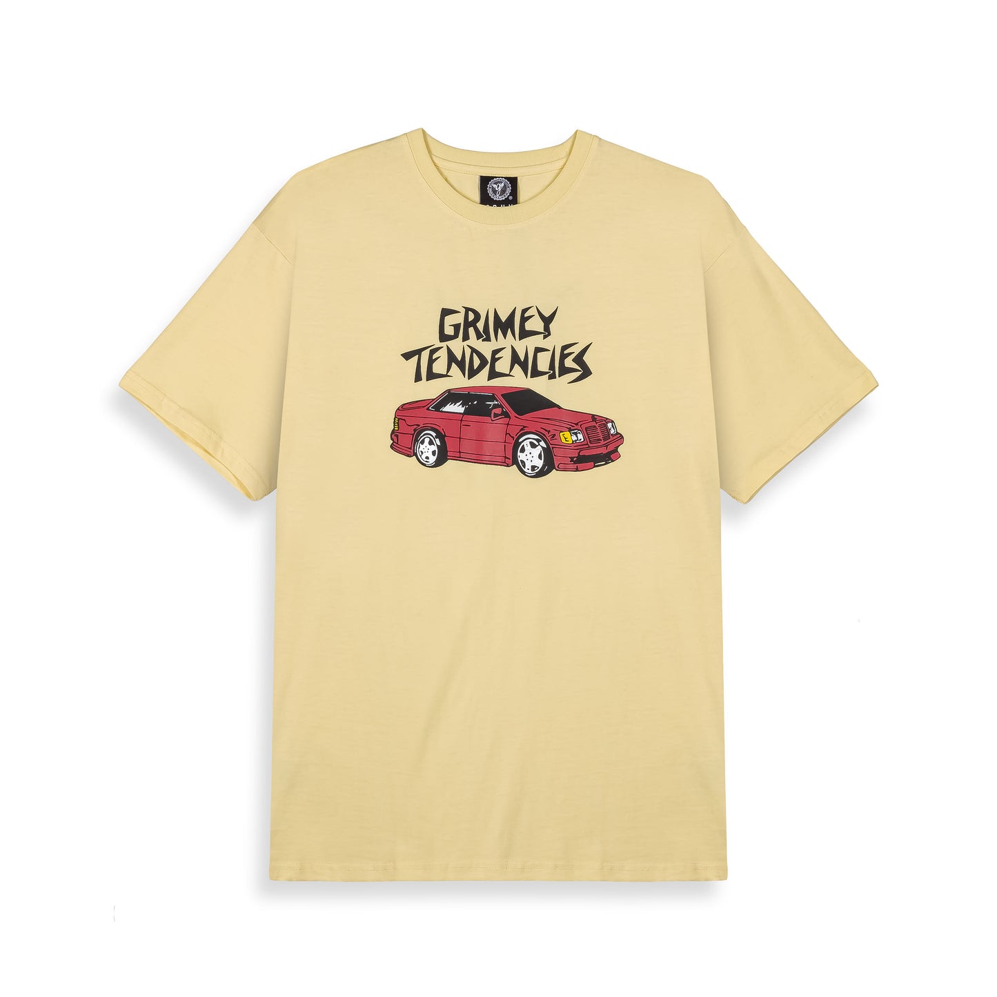 THE GRIMEY TENDENCIES REGULAR TEE LIGHT YELLOW